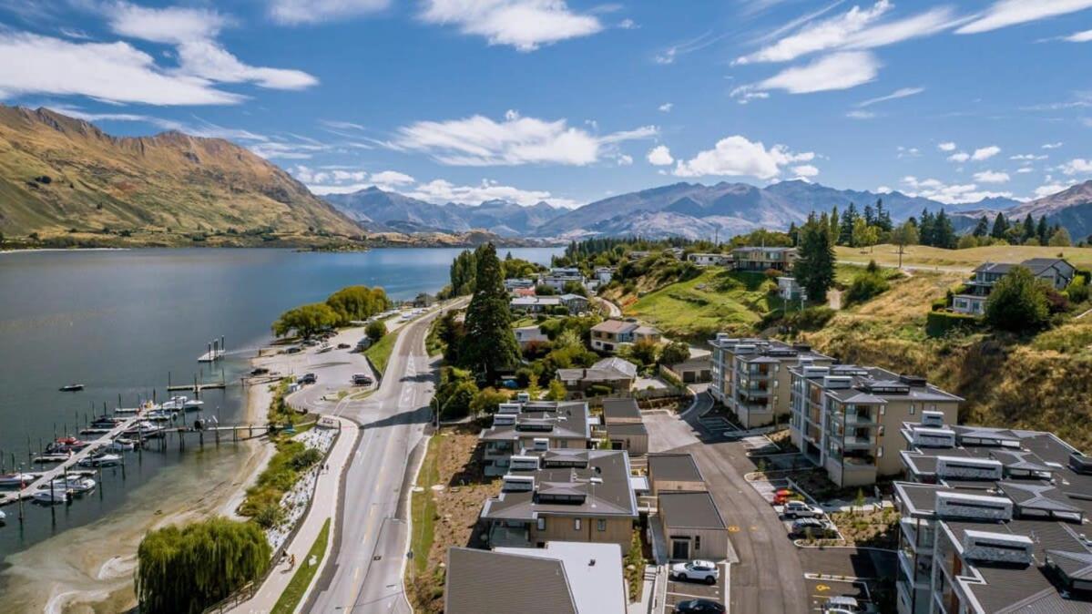 Lake View Studio Apartment Wanaka Dış mekan fotoğraf