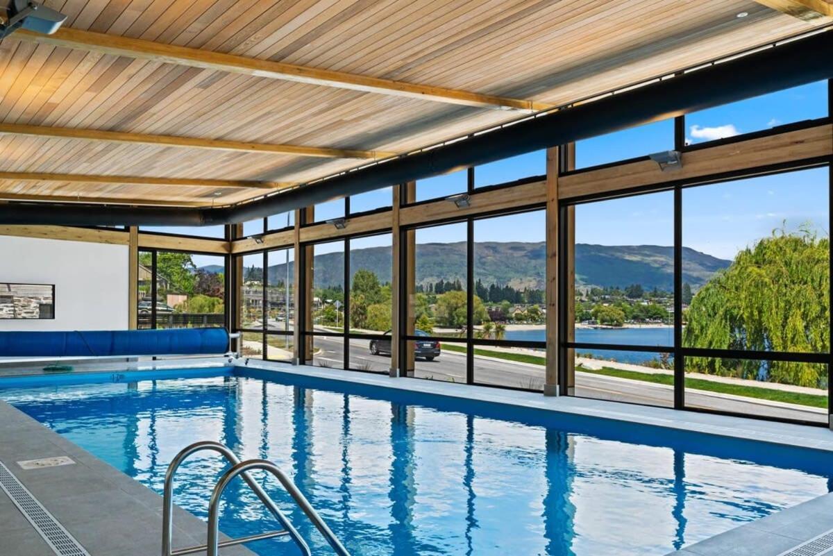 Lake View Studio Apartment Wanaka Dış mekan fotoğraf