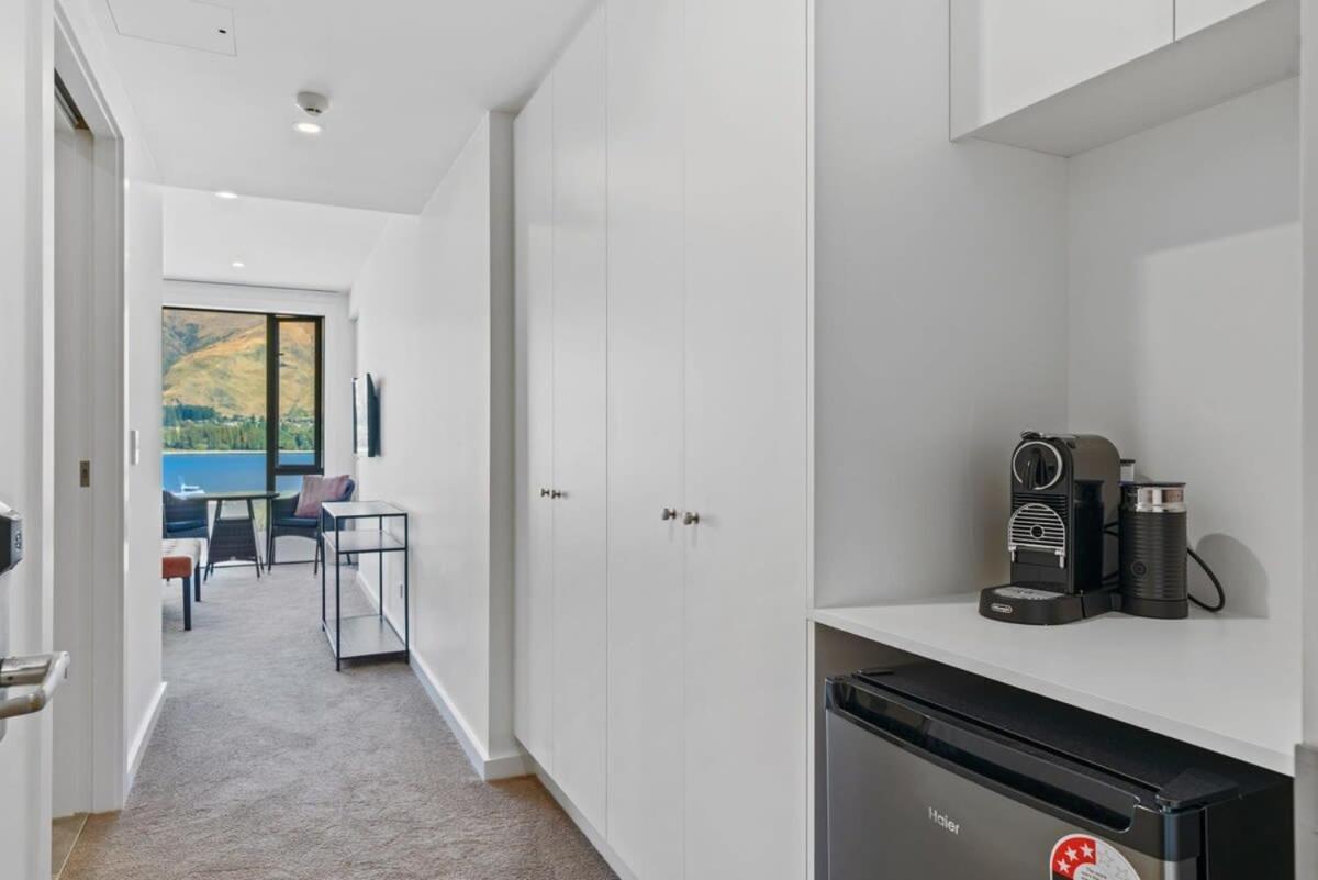 Lake View Studio Apartment Wanaka Dış mekan fotoğraf